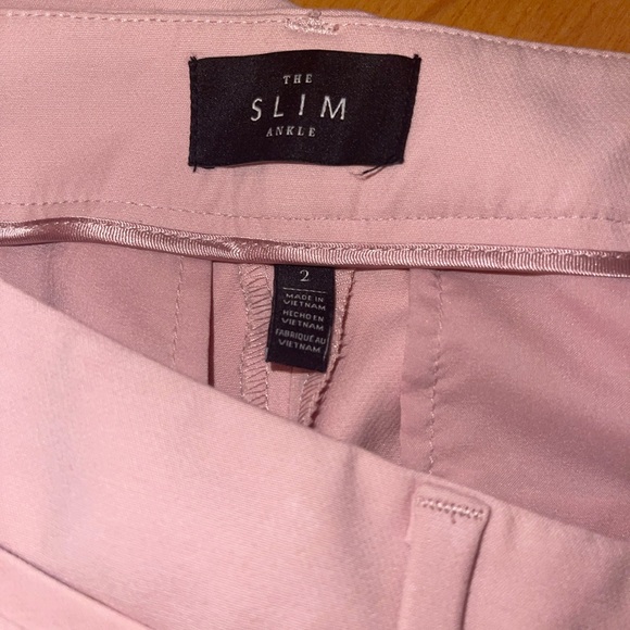 Light Pink Slim Ankle Pant White House Black Market - Picture 3 of 3